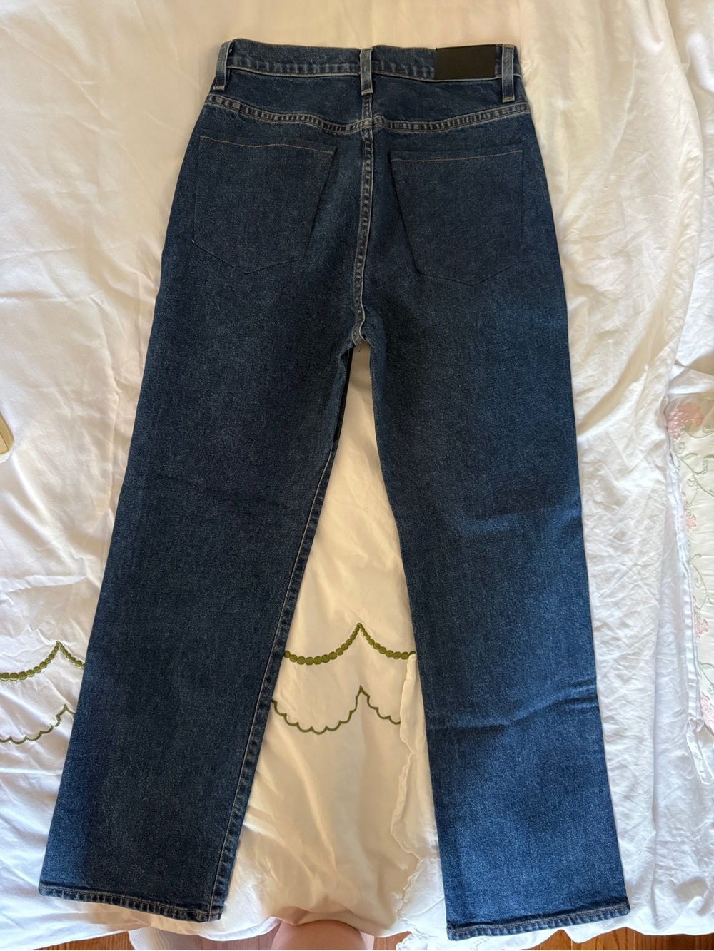 Goldsign Dark Blue Straight Leg Jeans